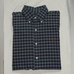 Green Ralph Lauren button down (Medium)